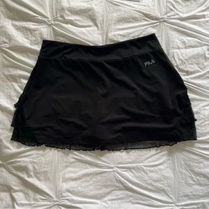 Fula tennis skirt black size L